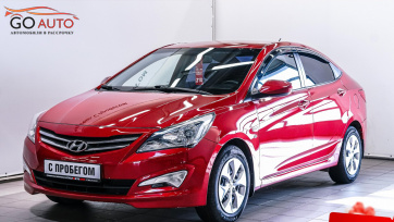 Автомобиль Hyundai Solaris 2015 г.  (арт. 47205СА) в рассрочку без банка по выгодным условиям в Go Auto